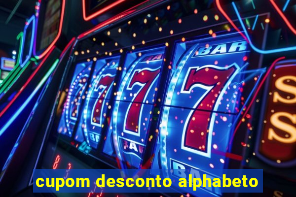 cupom desconto alphabeto